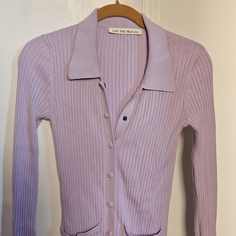 Live The Process Cardigan - Picture 4 of 5